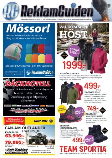ReklamGuiden Kalix v39 -16 (26/9-2/10)