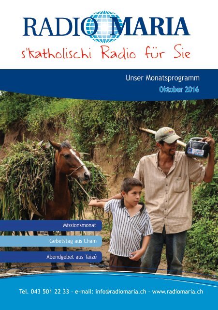 Radio Maria Schweiz - Oktober 2016