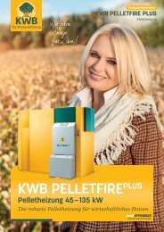 Produktinformation KWB Pelletfire Plus