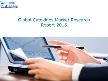 Global Cytokines Market Research Report 2016