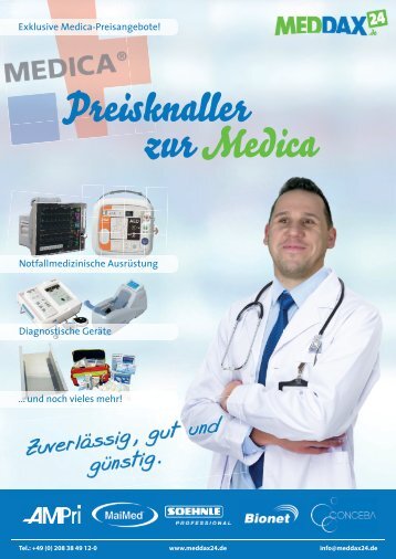 Preisknaller zur Medica - meddax24.de
