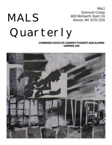 MALS Quarterly - Dartmouth College