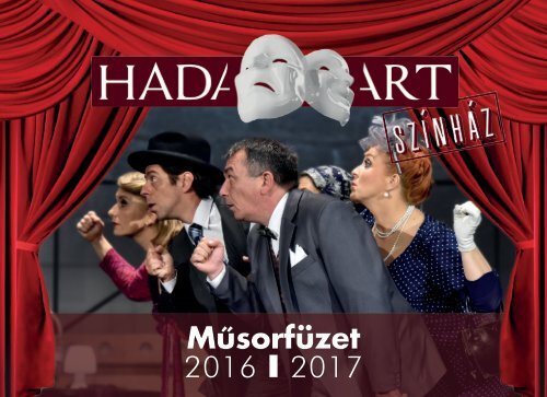 HADART Színház - Műsorfüzet 2016-2017