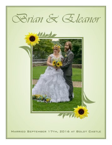 Brian & EleanorsWedding PhotoBook