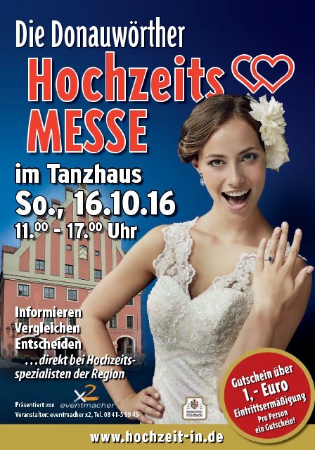 Hochzeit-Guide Augsburg 2016