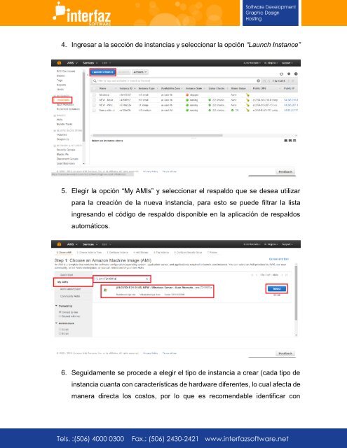 Manual para creación de instancias a partir de respaldos (2)