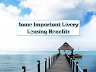 Some Important Livery Leasing Benefits