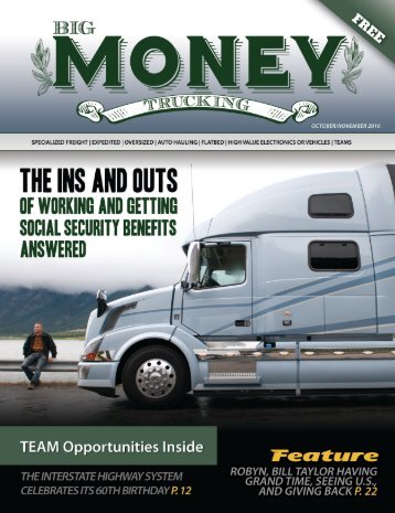 Big Money Trucking - October/November 2016