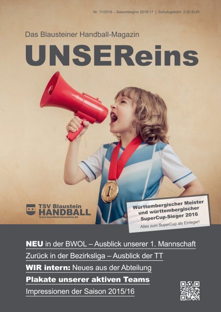 UnserEins – Ausgabe 1 2016/17