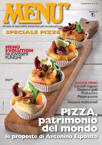 MENU Speciale Pizze - Settembre 2016