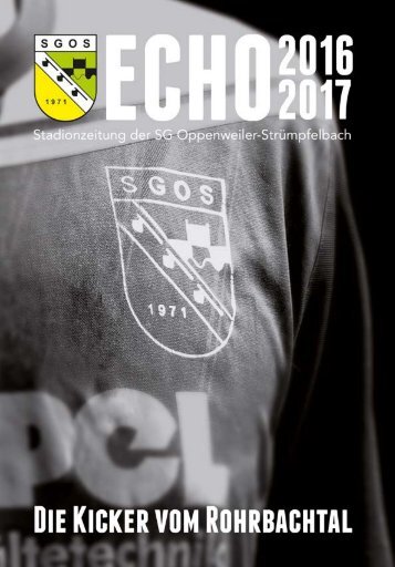 SGOS ECHO 2016/2017 - Die Kicker vom Rohrbachtal