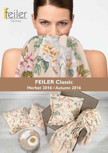 Feiler Classic Messeneuheiten Einzelseiten