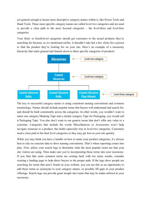 Build a Clear Path to Your Products Online with Good Taxonomy