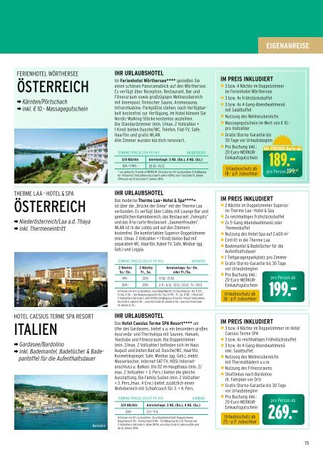 MERKUR Ihr Urlaub Folder Oktober 2016