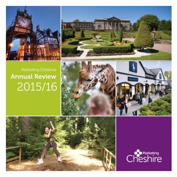 Marketing Cheshire Annual Review 2015-16