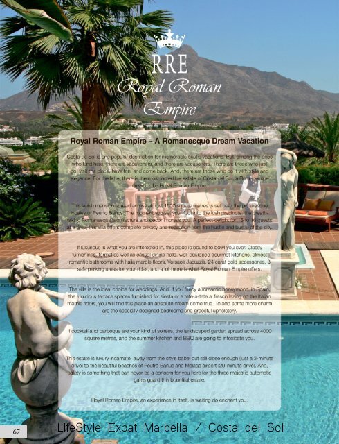 LifeStyle Magazine, Marbella, Costa del Sol