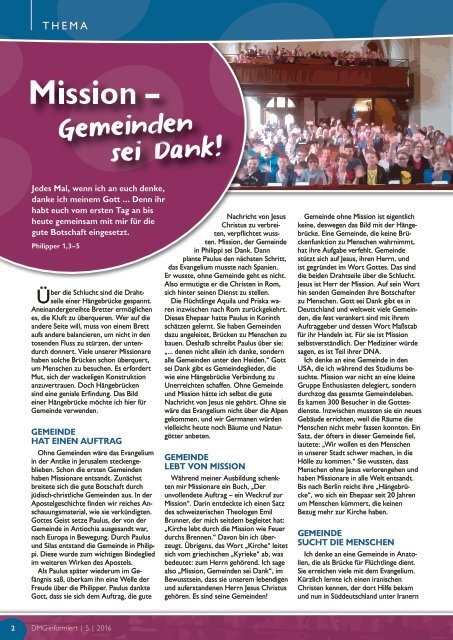 DMG-informiert 5/2016