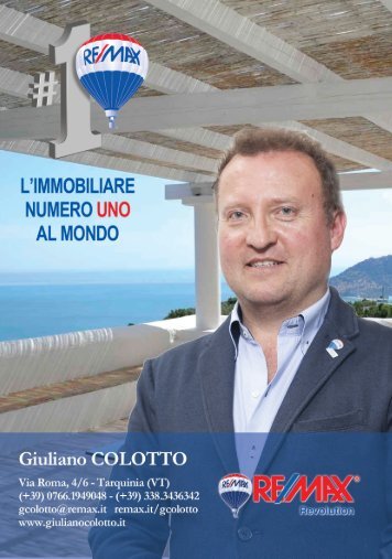 Brochure presentazione Giuliano COLOTTO