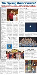 Spring River Current Issue #18 for September 27, 2016