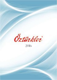 Öztürkler Katalog 2016