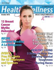 Health & Wellness Magazine - Issue 10, October 2016