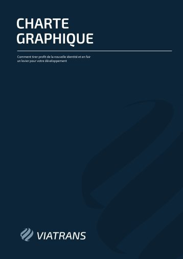 Viatrans - guide charte graphique