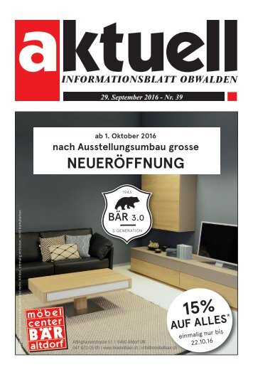 Aktuell Obwalden 39-2016