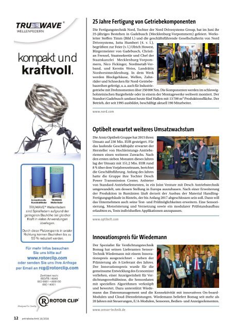 antriebstechnik 10/2016