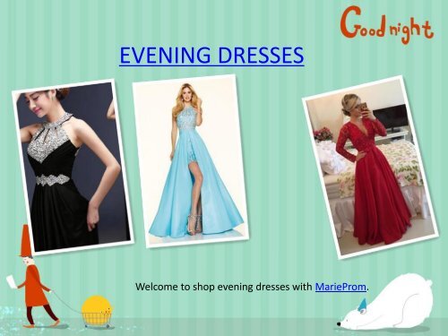 Beautiful and cheap tailor made prom dresses in MarieProm