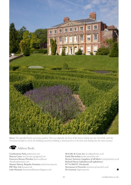 Wealden Times | WT176 | October 2016 | Kitchen & Bathroom supplement inside