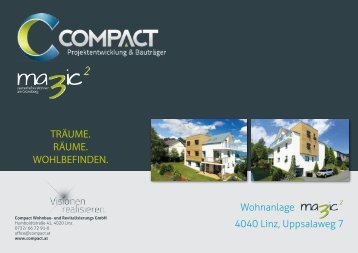 Compact Wohnprojekt "magic2" am Linzer Gründberg