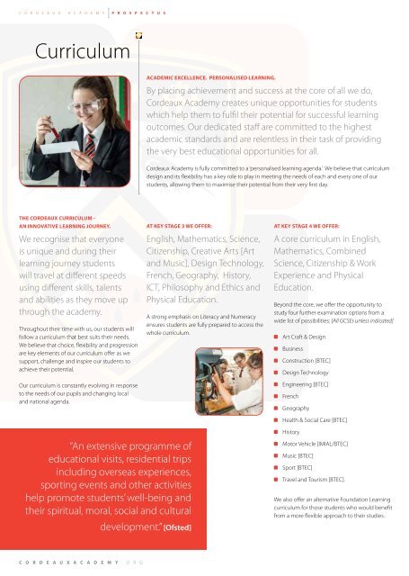 Cordeaux Prospectus Sept 2016