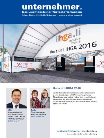 unternehmer. Oktober 2016