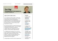 Newsletter Dr. Eva Högl - Ausgabe 62 - September 2016