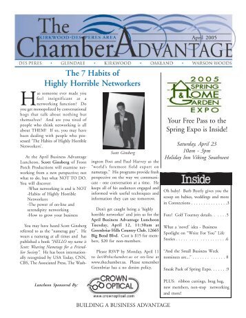August 2004 - Kirkwood Des Peres Chamber of Commerce