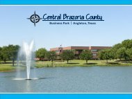 Central Brazoria County Business Park 8-2014