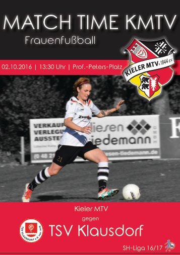 02.10.16 KMTV – TSV Klausdorf