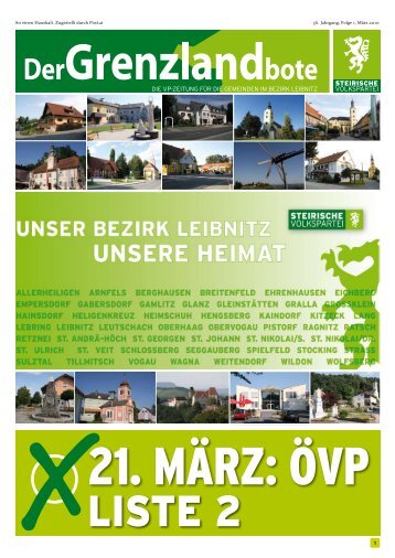 LISTE 2 - Steirische Volkspartei