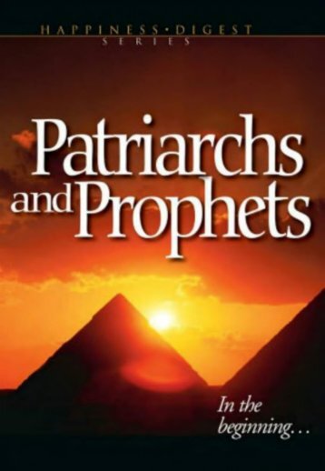 Patriarchs and Prophets EGWhite [New Version]