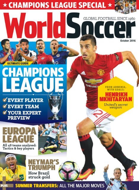 World Soccer - October 2016