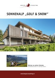 Neubauprojekt Sonnenalp Golf & Snow