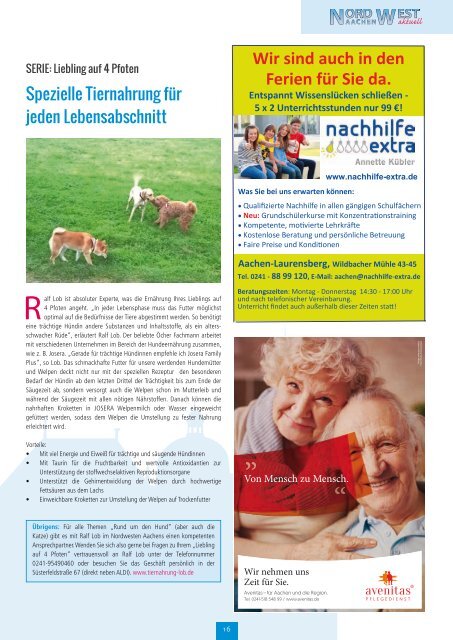 WEB - Nord West - Ausgabe 75 - Oktober 2016