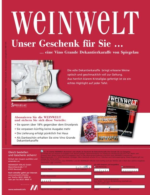 DIE VIELFALT MACHT'S! - Weingut Bäder