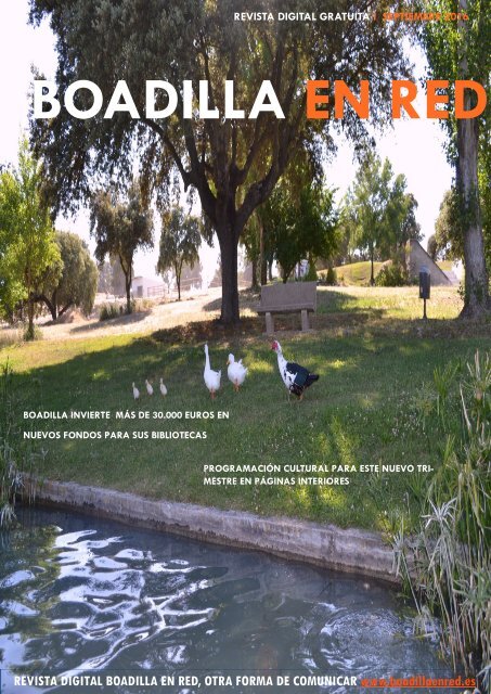 REVISTA BOADILLA EN RED          -BER- SEPTIEMBRE 2016