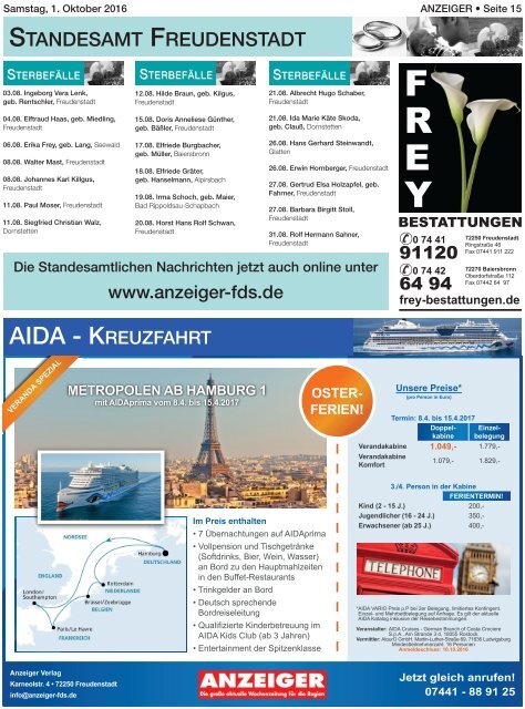 Anzeiger Ausgabe 39/16