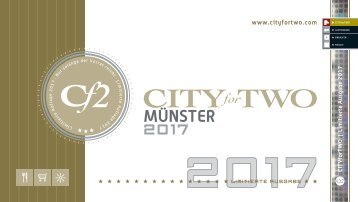 CITYforTWO MÜNSTER | Limitierte Ausgabe 2017