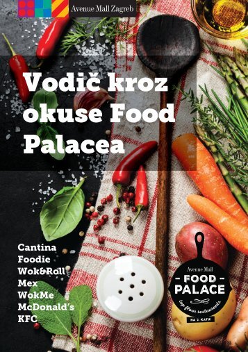 Prelistajte naš 'Vodič kroz okuse Food Palacea'!