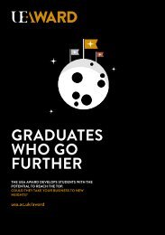 UEA Award Employer Pamphlet Final