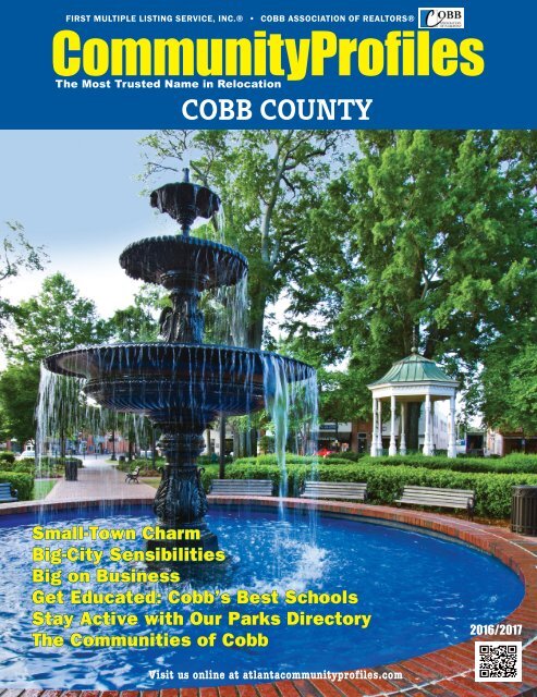 2016 Cobb CommunityProfiles w/ map