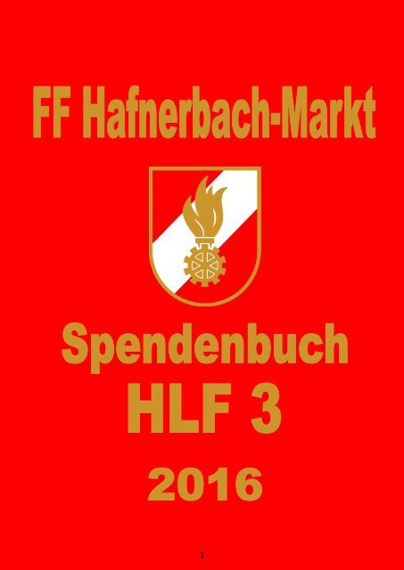Spendenbuch
